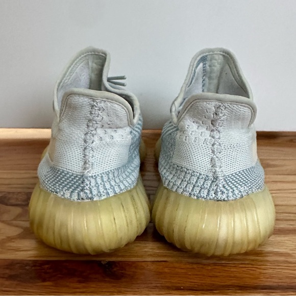 Adidas Yeezy Pre-owned Cloud White Non-Reflective Sneakers - Picture 5 of 9